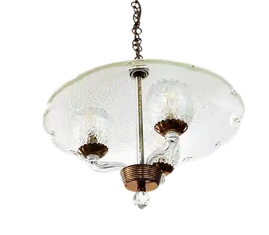 ART DECO MURANO GLASS PENDANT