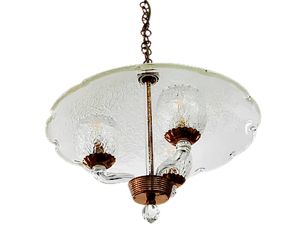 ART DECO MURANO GLASS PENDANT