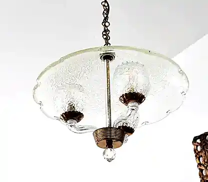 ART DECO MURANO GLASS PENDANT