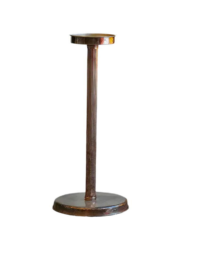 ART DECO CHROME PEDESTAL