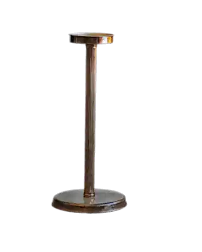 ART DECO CHROME PEDESTAL