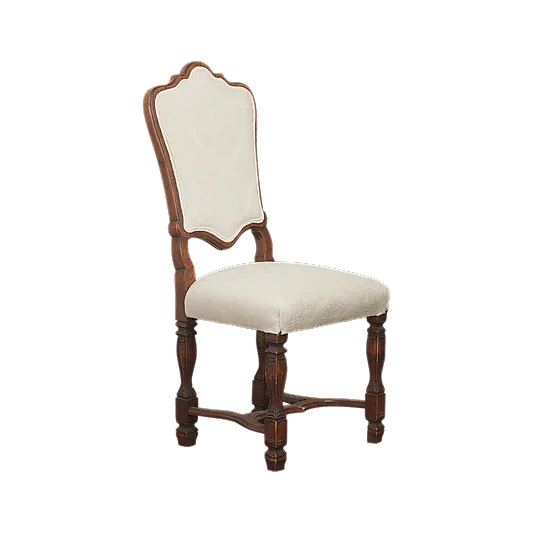 BAROQUE CARVED WALNUT DINING CHAIRS