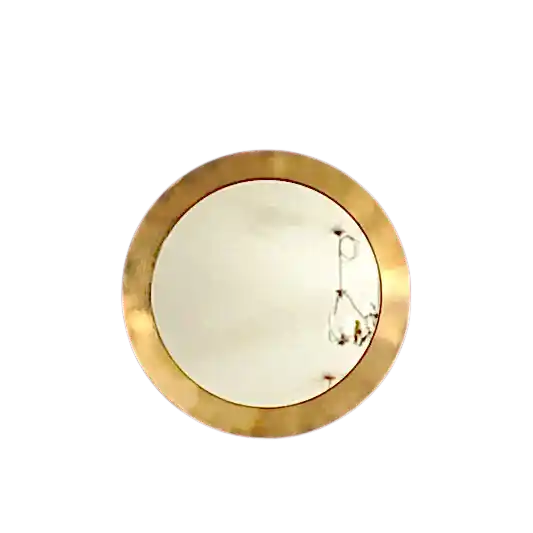BRONZE MIRROR w. BRUSHED FINISH