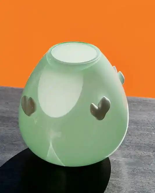 BAROVIER & TOSO SMALL GREEN VASE