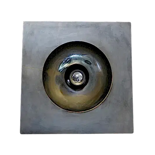 BRUSHED ALUMINIUM RECESSED FLUSH MOUNTS
