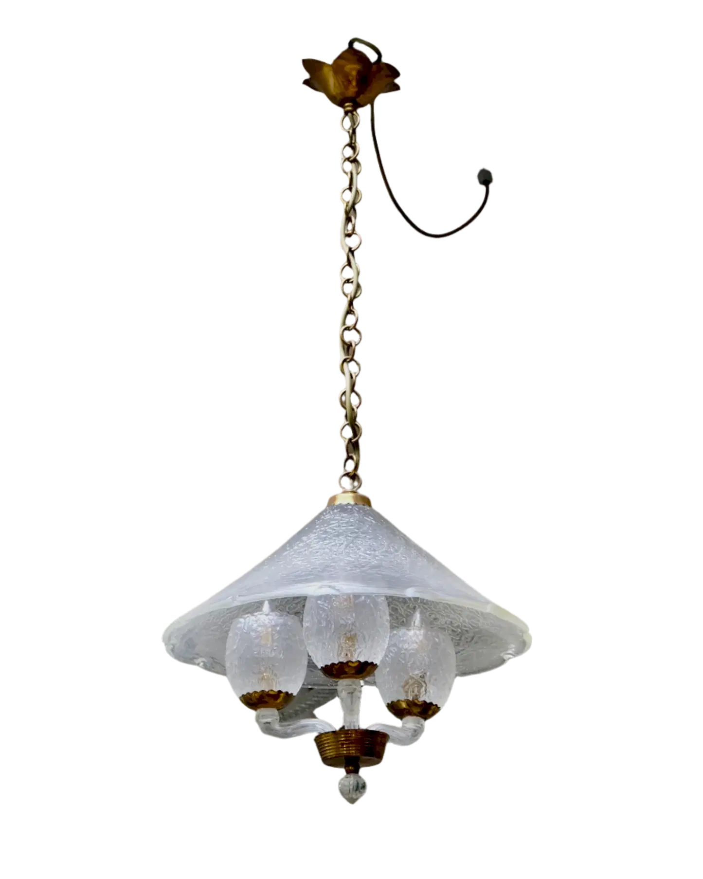 ART DECO MURANO GLASS PENDANT