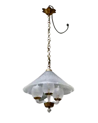 ART DECO MURANO GLASS PENDANT
