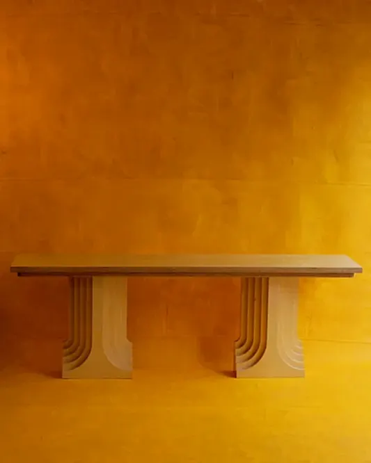 BONDWOOD COLOUMN CONSOLE TABLE