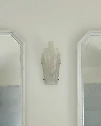 ART DECO MURANO WALL SCONCES