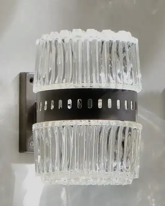 ART DECO GLASS WALL LANTERNS