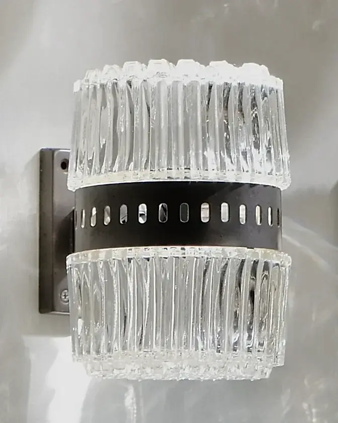 ART DECO GLASS WALL LANTERNS