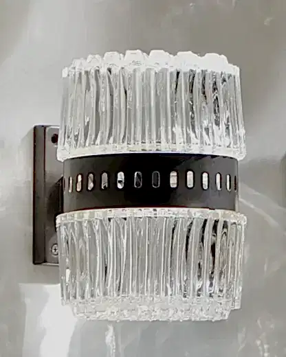 ART DECO GLASS WALL LANTERNS