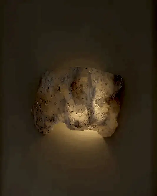 ALABASTER STONE SCONCES
