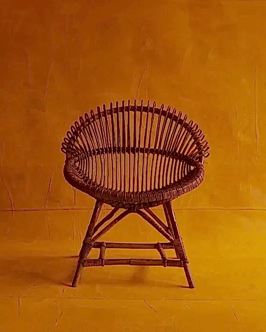 BENT BAMBOO RATTAN BOHEMIAN FRENCH RIVIERA LOUNGE CHAIRS