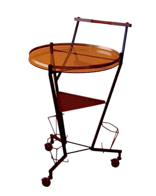 ART DECO DRINKS TROLLEY