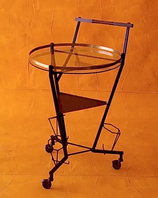 ART DECO DRINKS TROLLEY